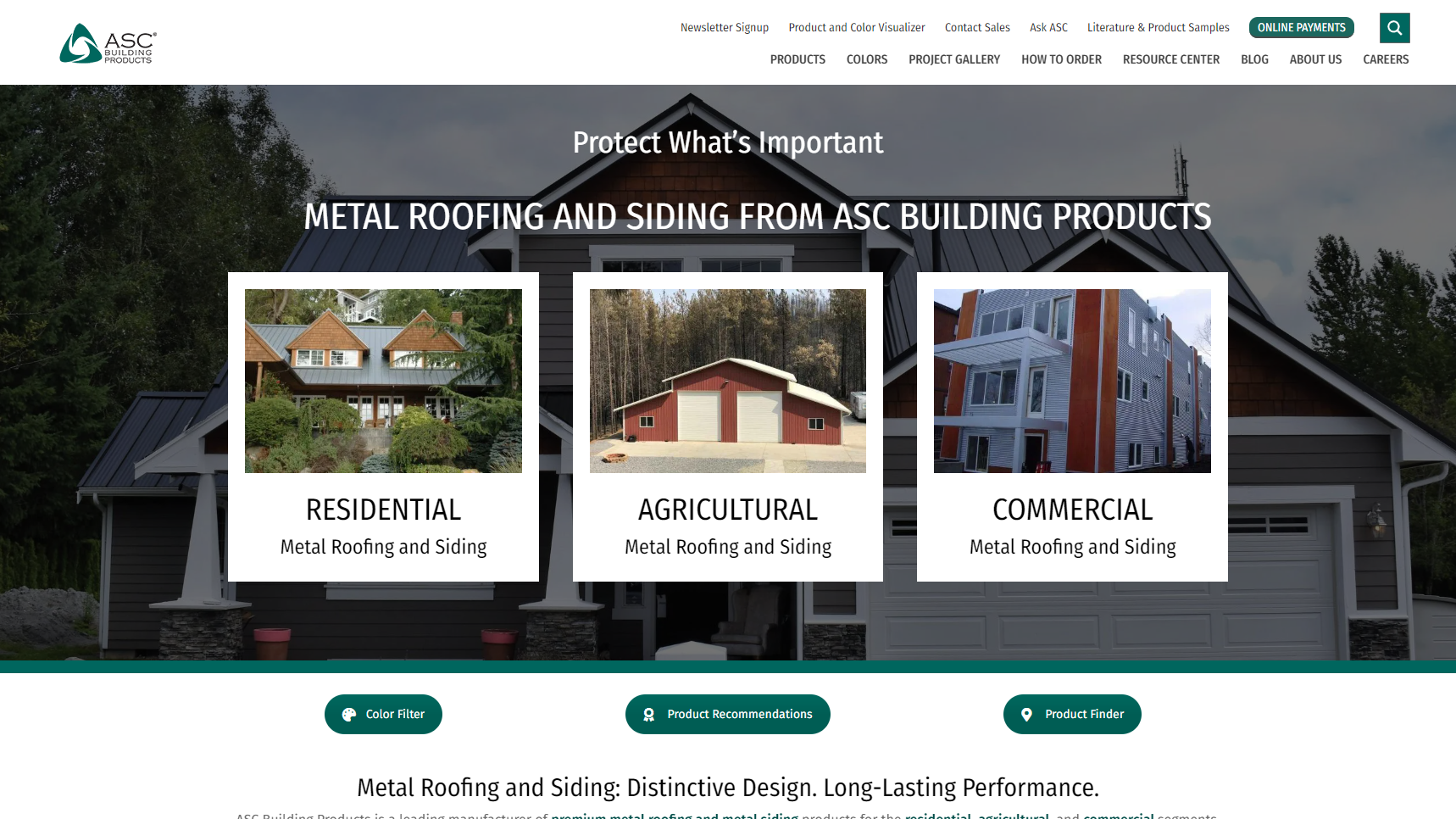 ASC Building Products - Metal Roofing Manufacturer