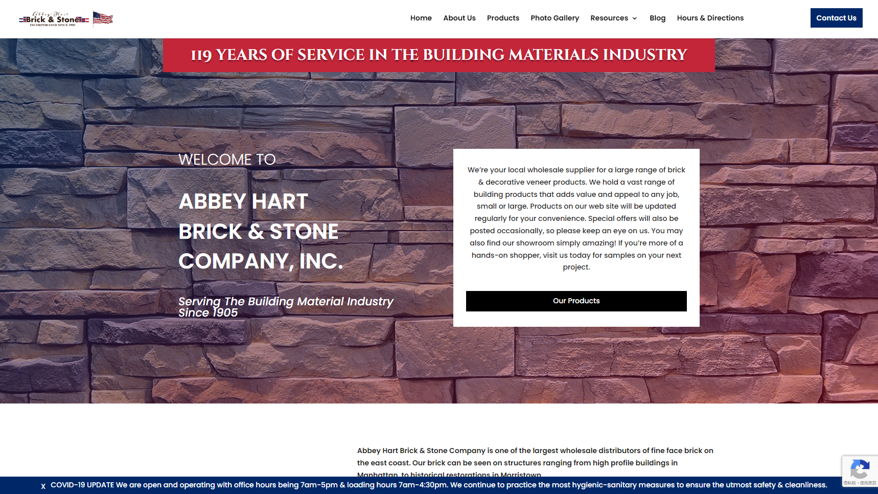 Abbey Hart Brick Company - Concrete Block Manufacturer