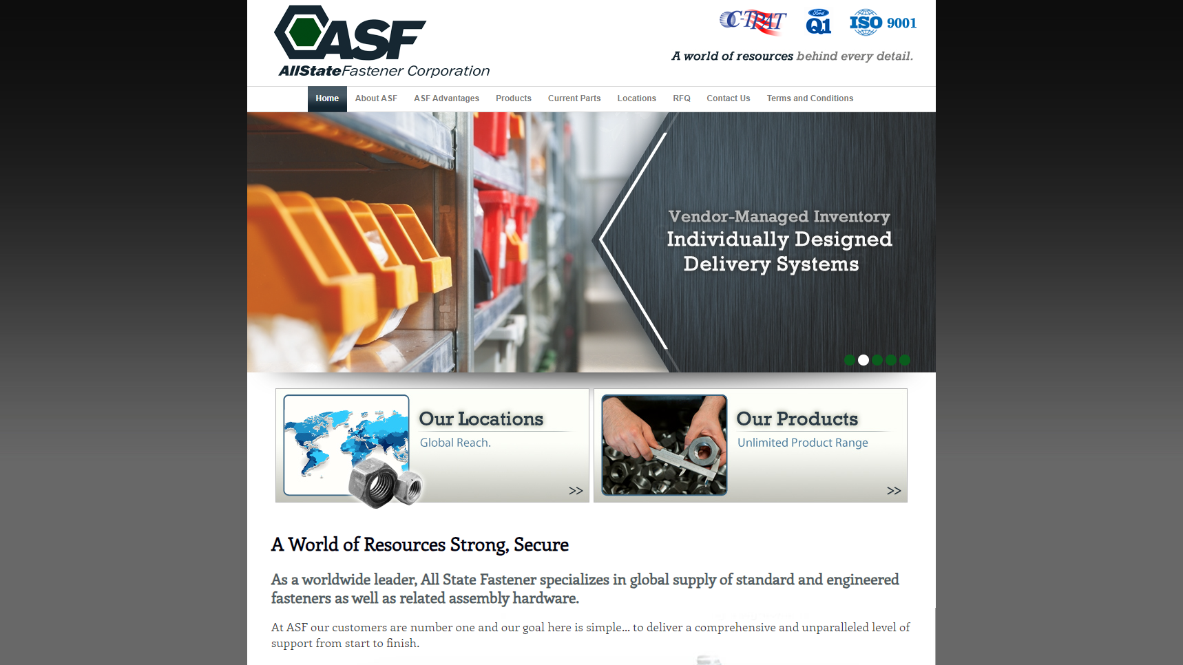 All State Fastener Corporation - Bolts Manufacturer