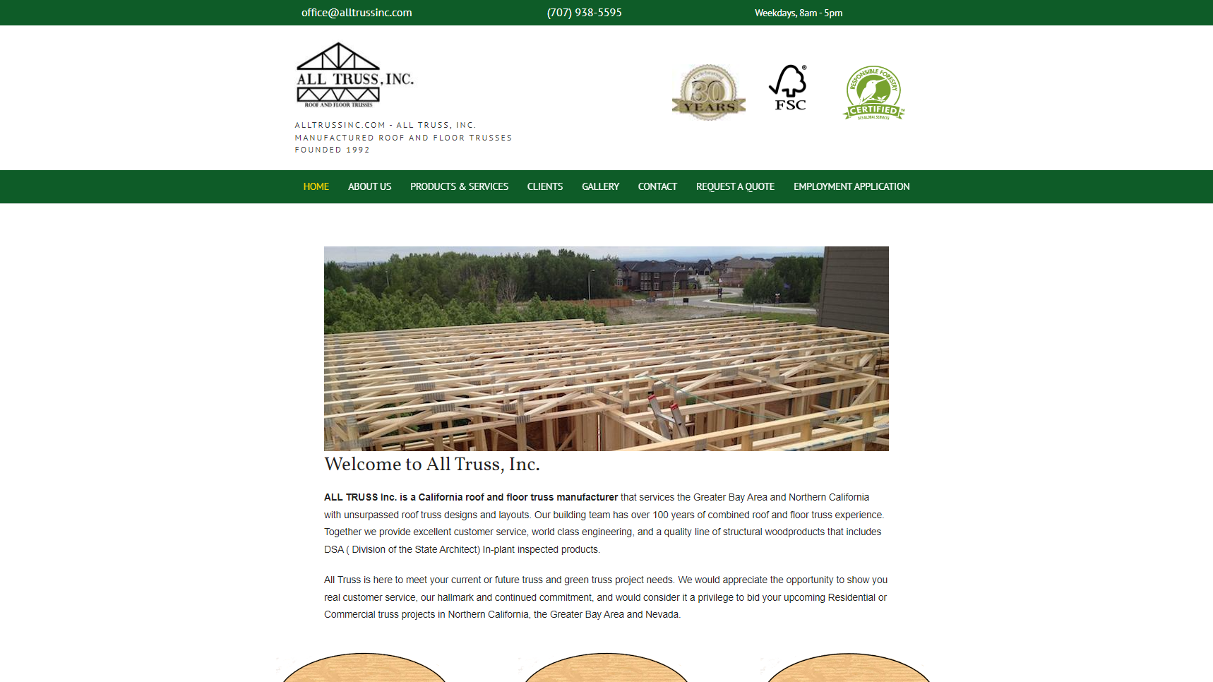 All Truss Inc. - Wood Truss Manufacturer