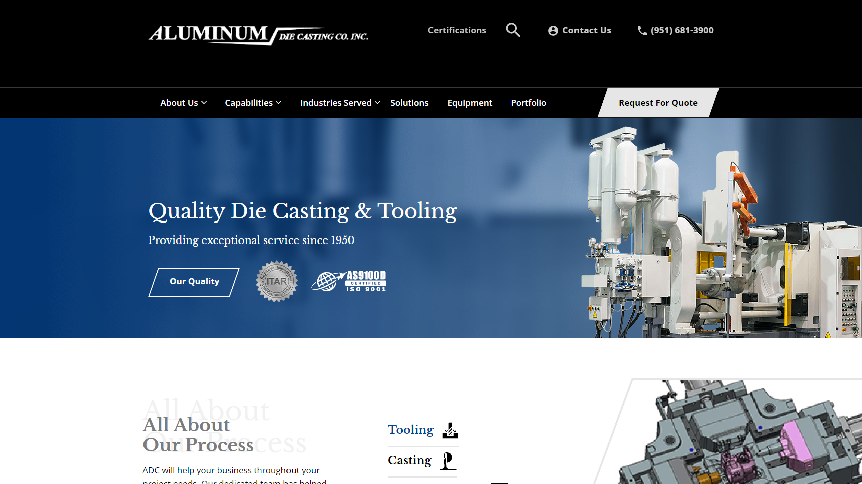 American Die Casting Company - Aluminum Die Casting Manufacturer