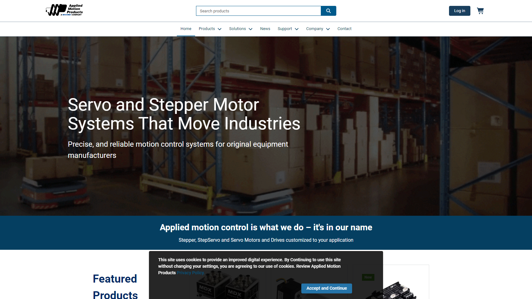 Applied Motion Products, Inc. - Stepper Motor Manufacturer
