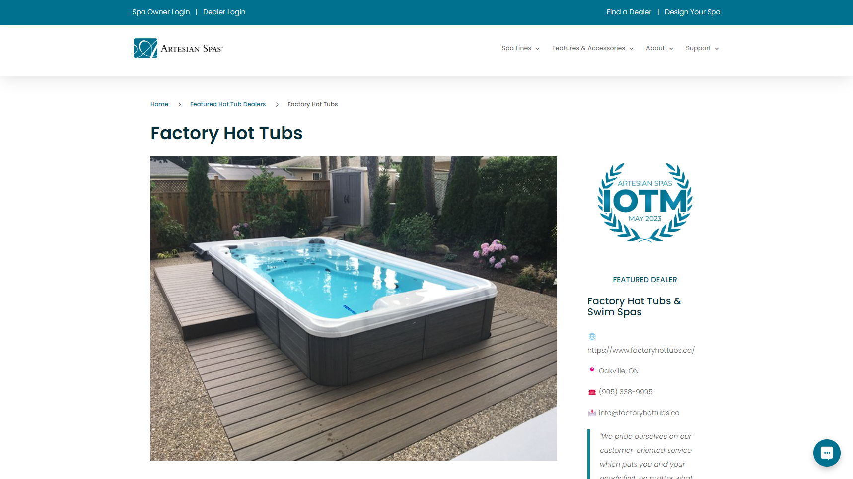 Artesian Spas - Hot Tub Manufacturer