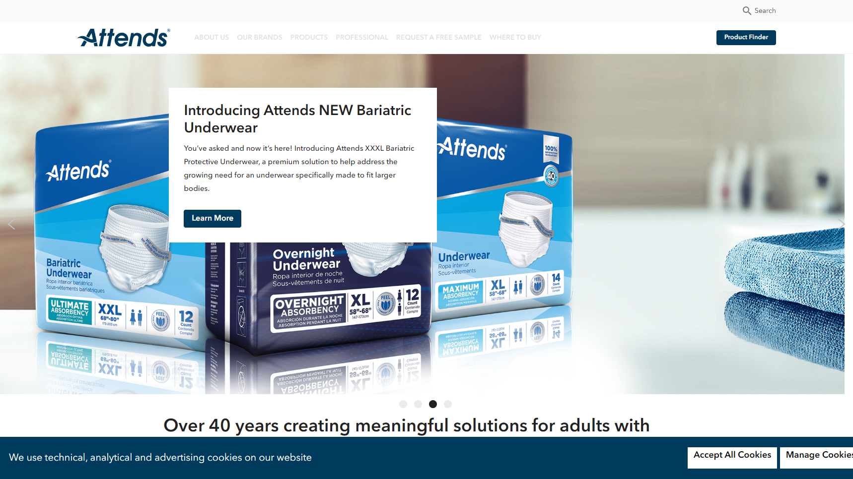 Attends Healthcare Products - Adult Diaper Manufacturer