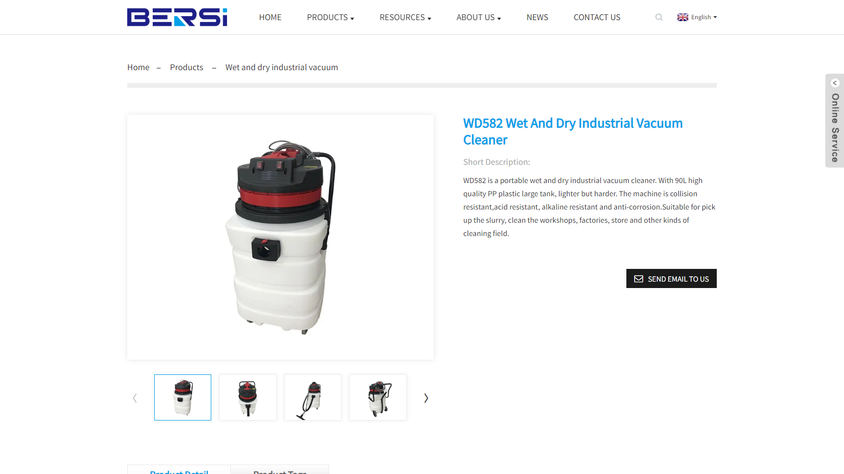 BERSI Industrial - Vacuum Cleaner Manufacturer