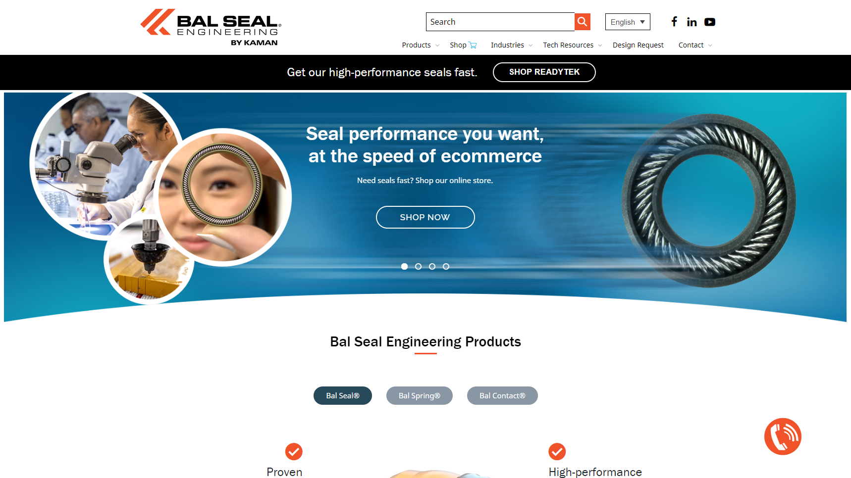 Bal Seal Engineering - Rubber Seal Manufacturer