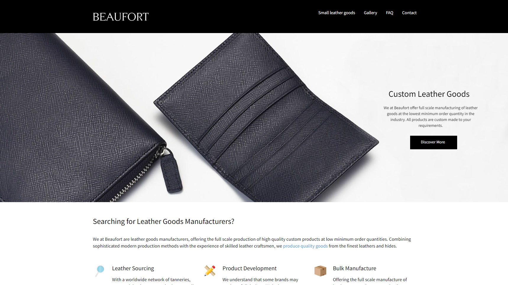 Beaufort Leather - Custom Belt Manufacturer