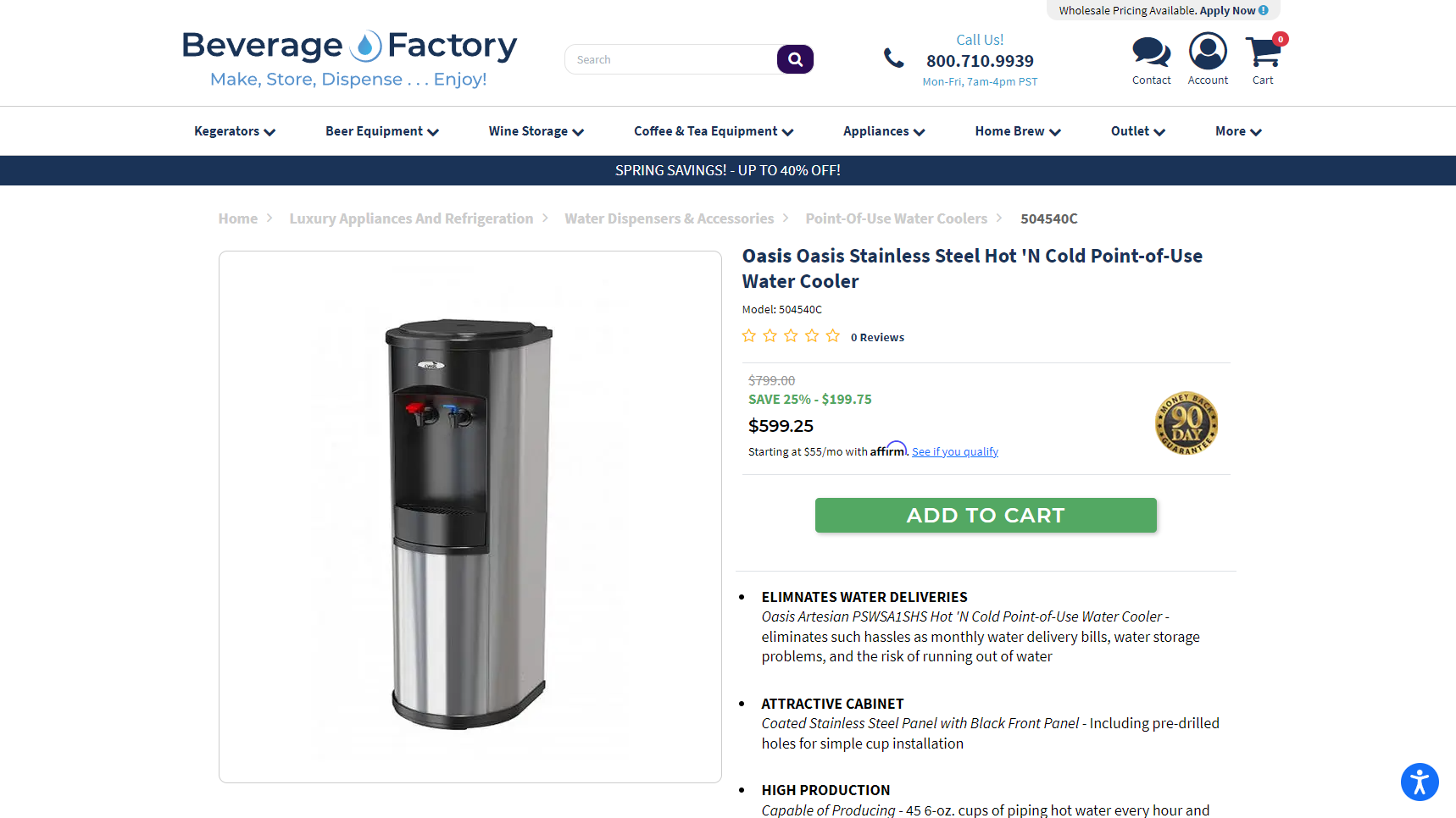 Beverage Factory - Water Cooler Manufacturer