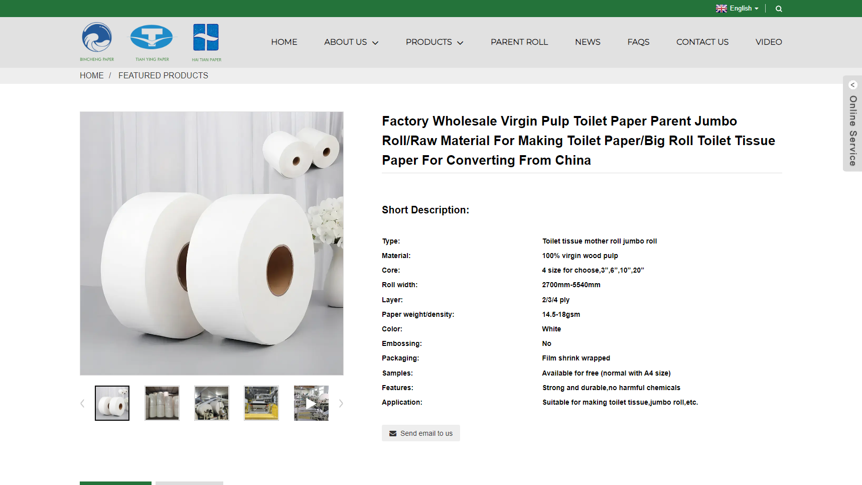 Bincheng Paper - Toilet Pape Manufacturer