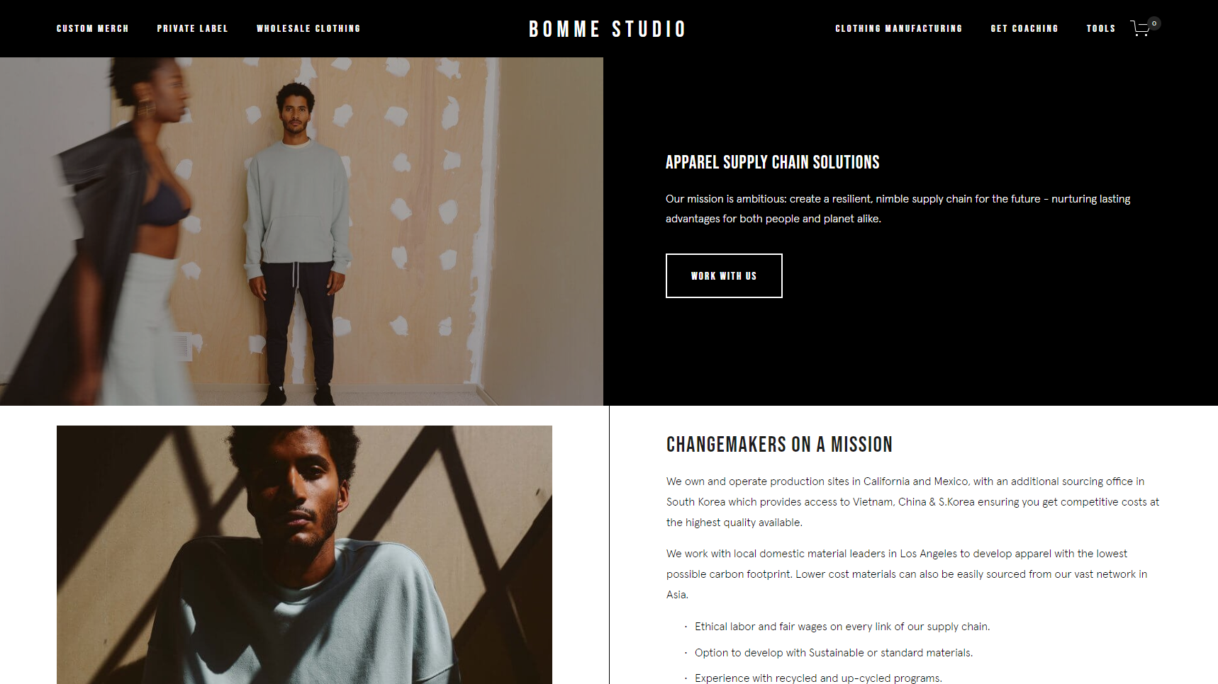 Bomme Studio - Streetwear Manufacturer