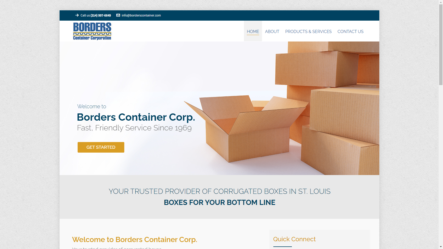 Borders Container - Corrugated Box Manufacturer
