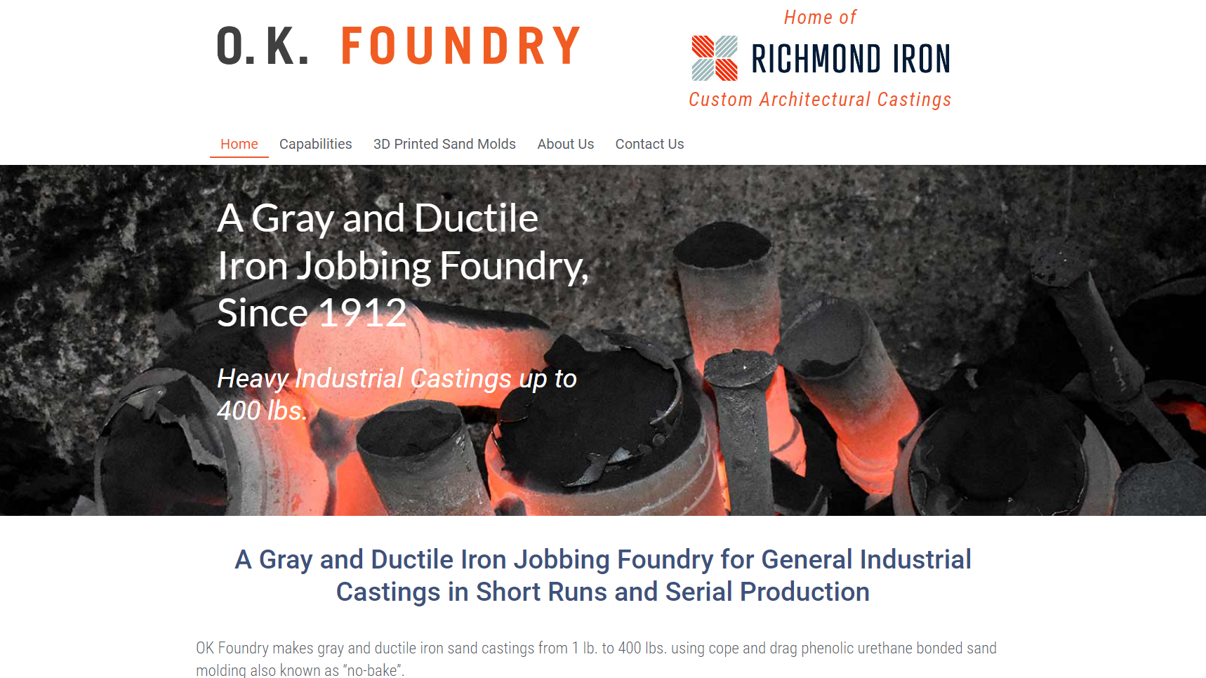 Buck Company - Iron Castings Manufacturer