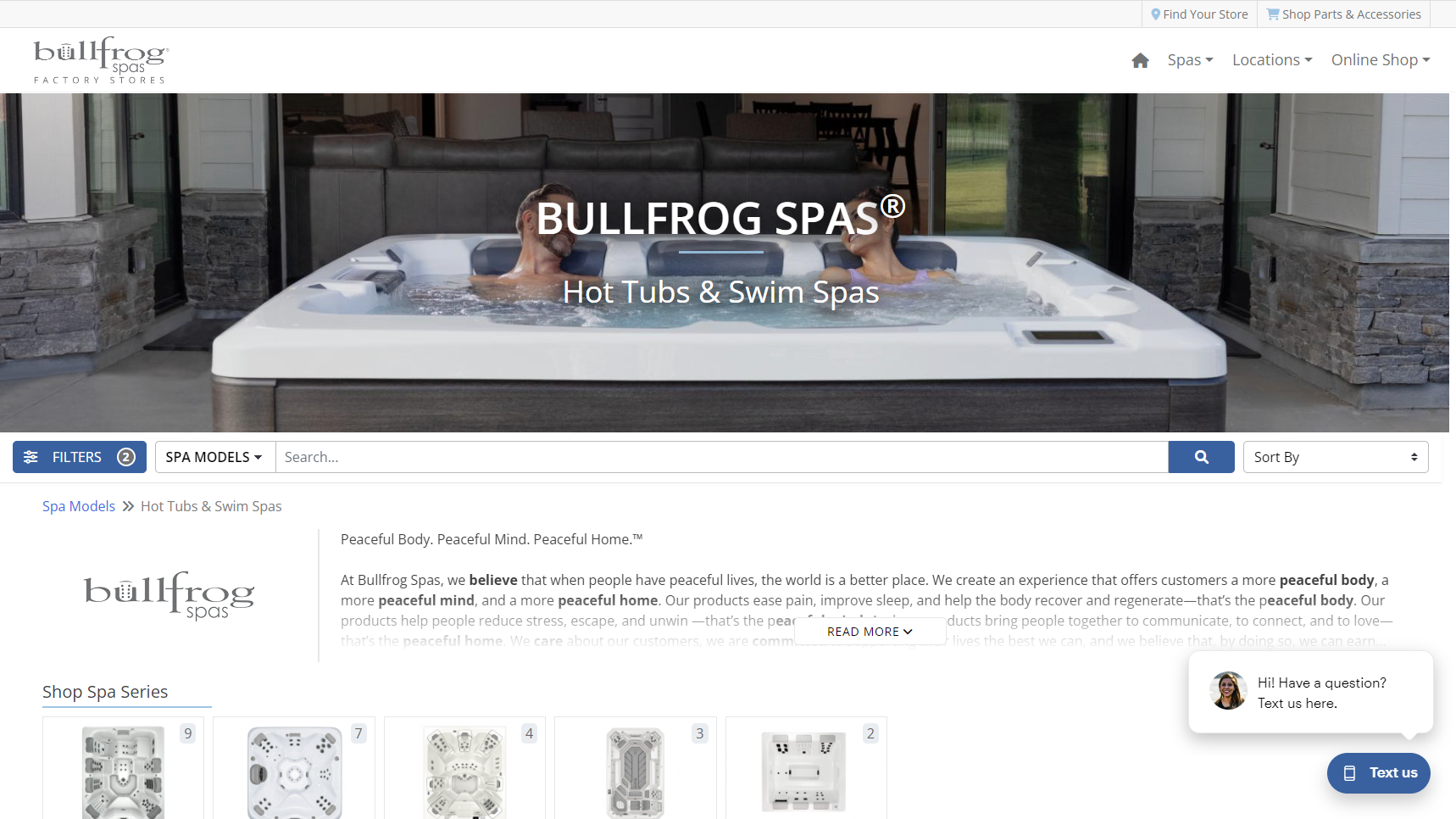 Bullfrog Spas - Hot Tub Manufacturer