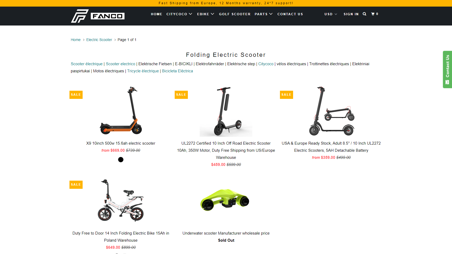 CITIESCOOTER - Electric Scooter Manufacturer CITIESCOOTER - Electric Scooter Manufacturer