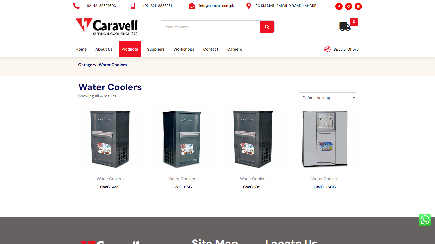 Caravell - Water Cooler Manufacturer