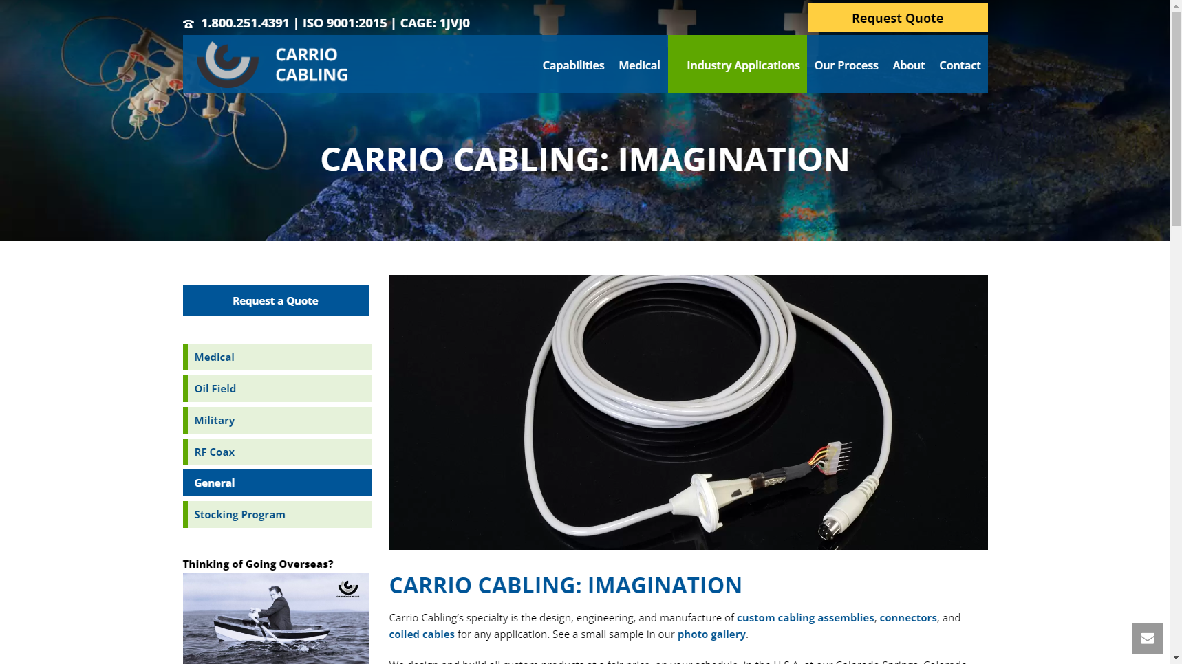 Carrio Cabling Corporation - Cable Assembly Manufacturer