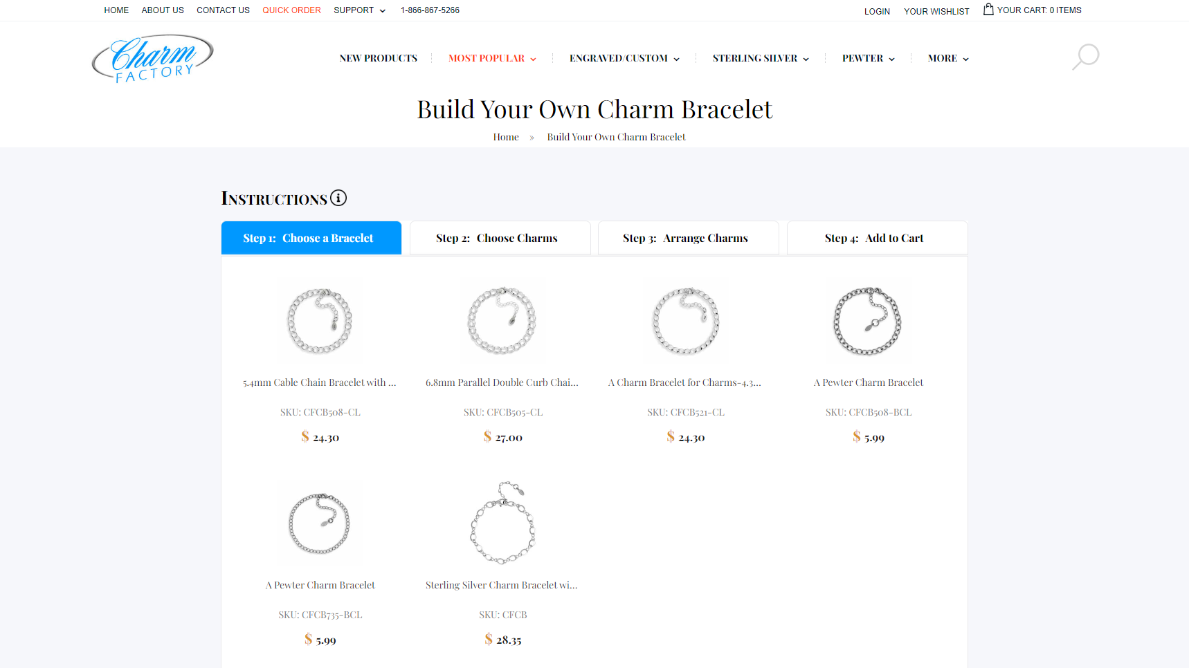 Charm Factory - Bracelet Manufacturer