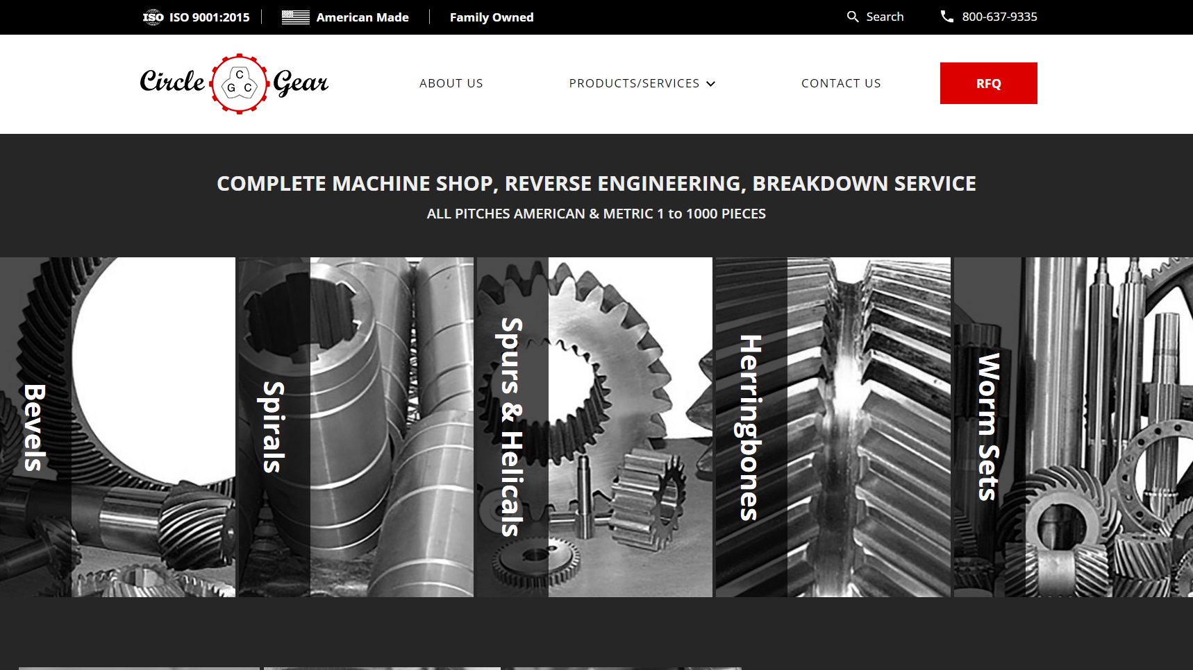 Circle Gear and Machine Company - Custom Gear Manufacturer