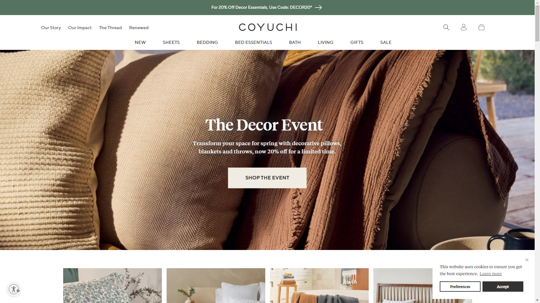 Coyuchi - Blanket Manufacturer