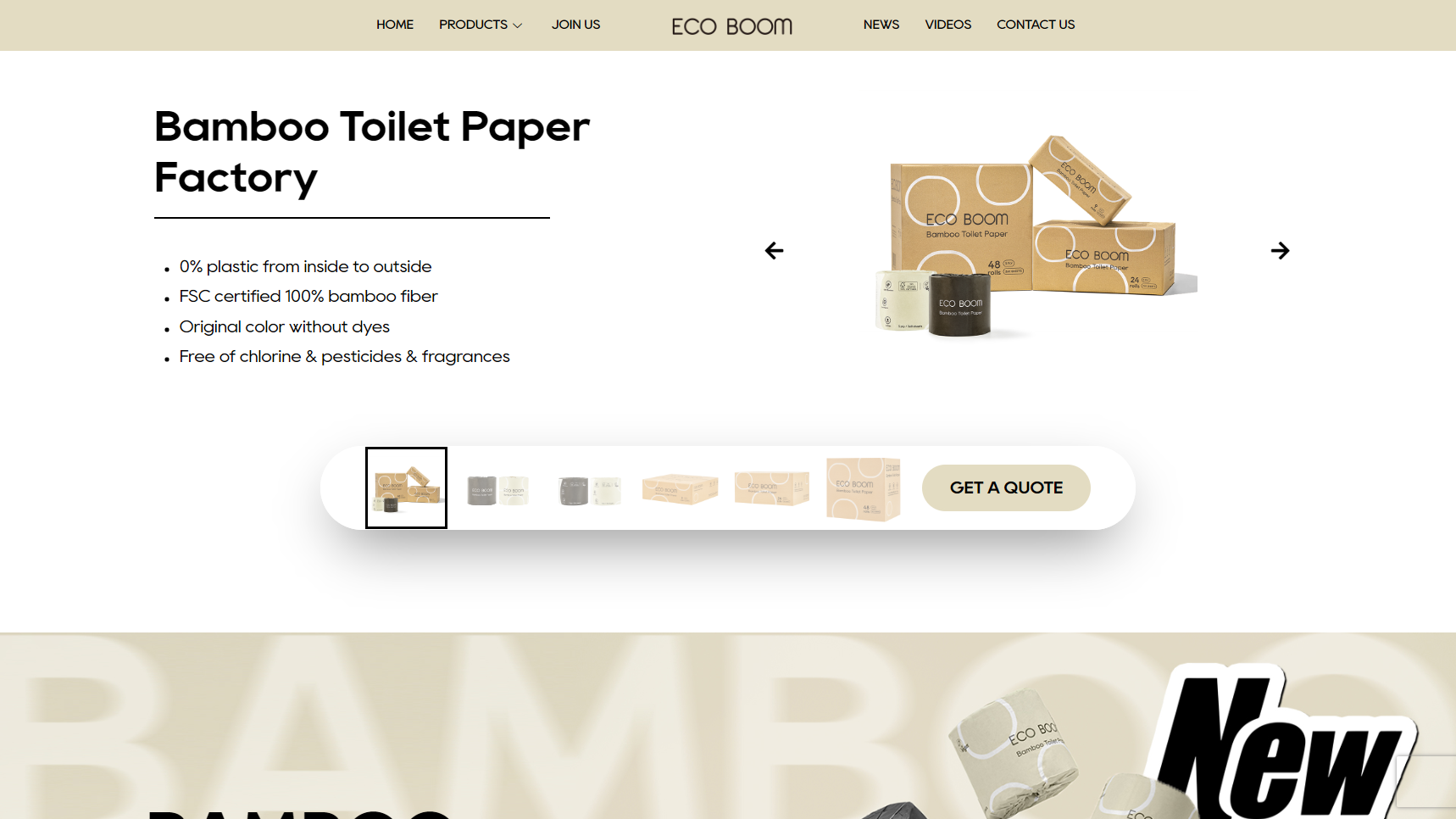 Ecoboom - Toilet Pape Manufacturer