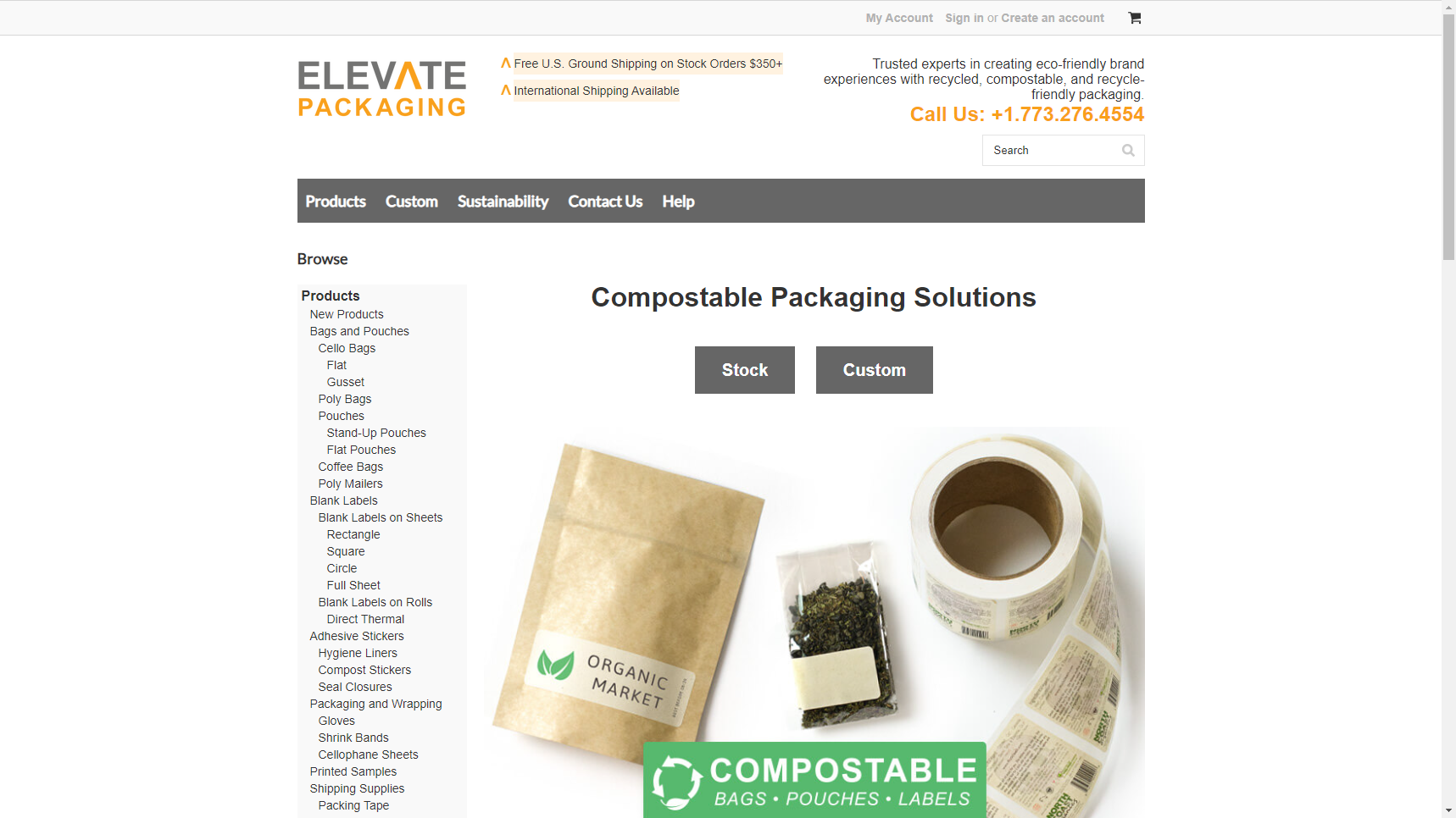 Elevate Packaging - Eco Friendly Packaging Manufacturer
