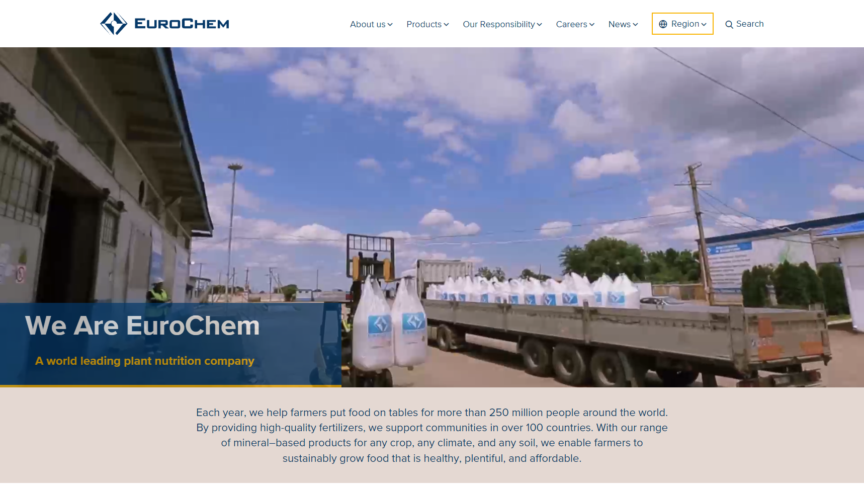 EuroChem Group - Fertilizer Manufacturer
