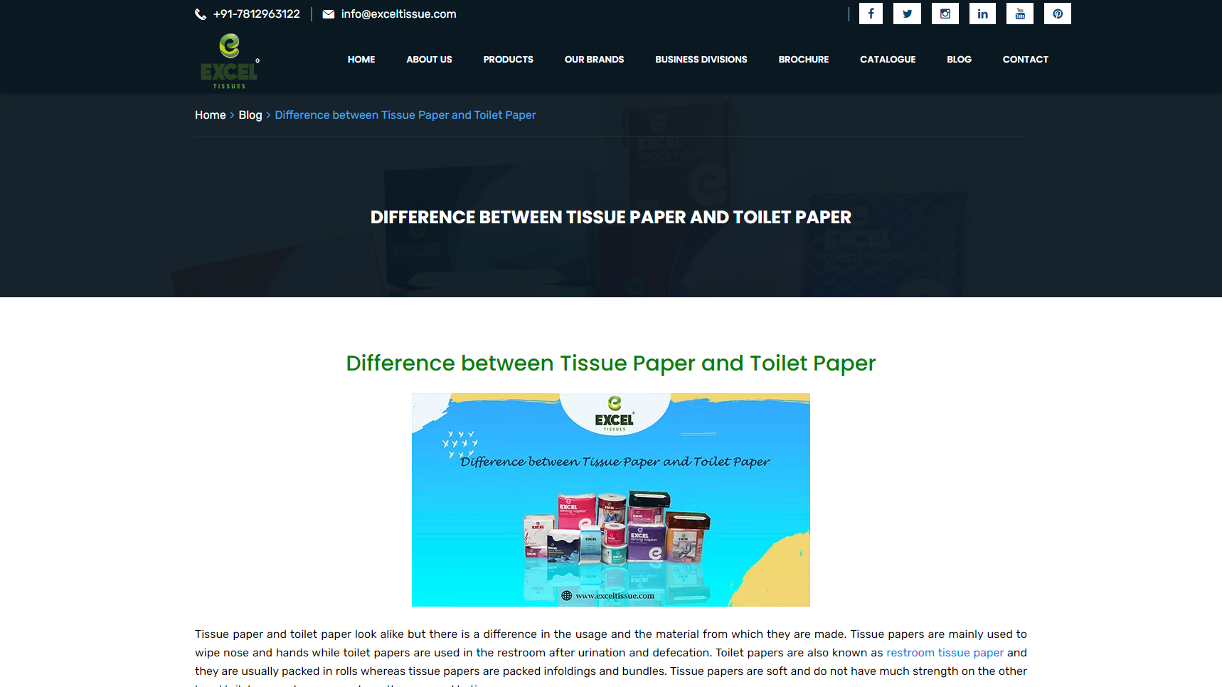 Excel Tissue - Toilet Pape Manufacturer