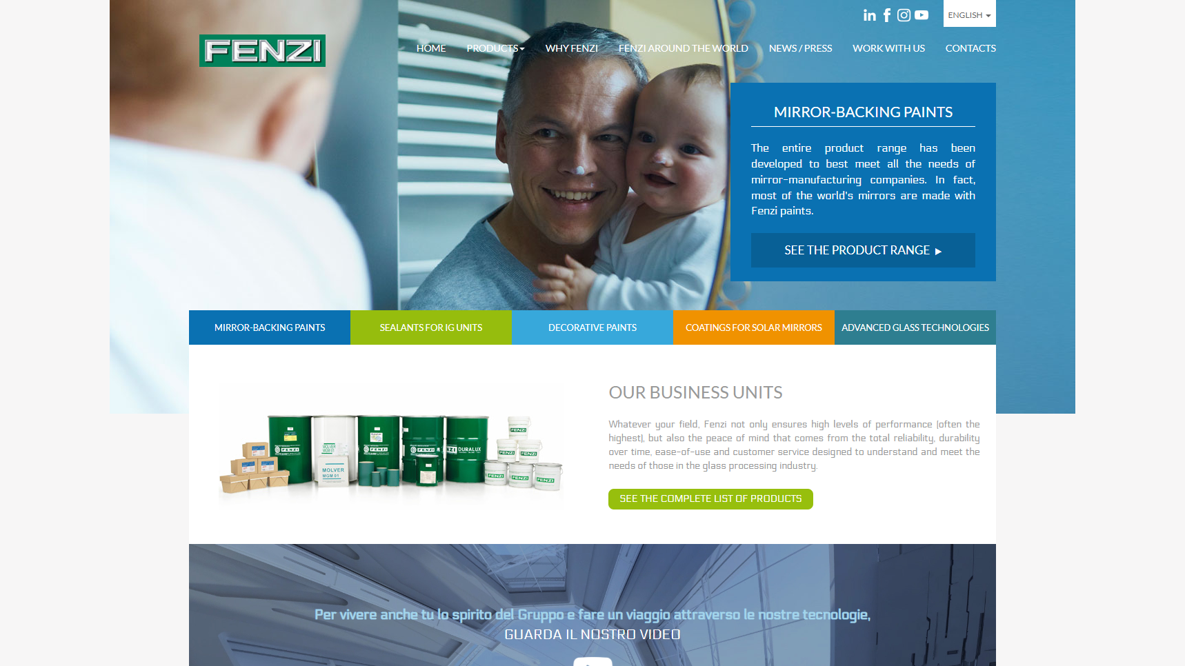 Fenzi Group - Mirror Manufacturer