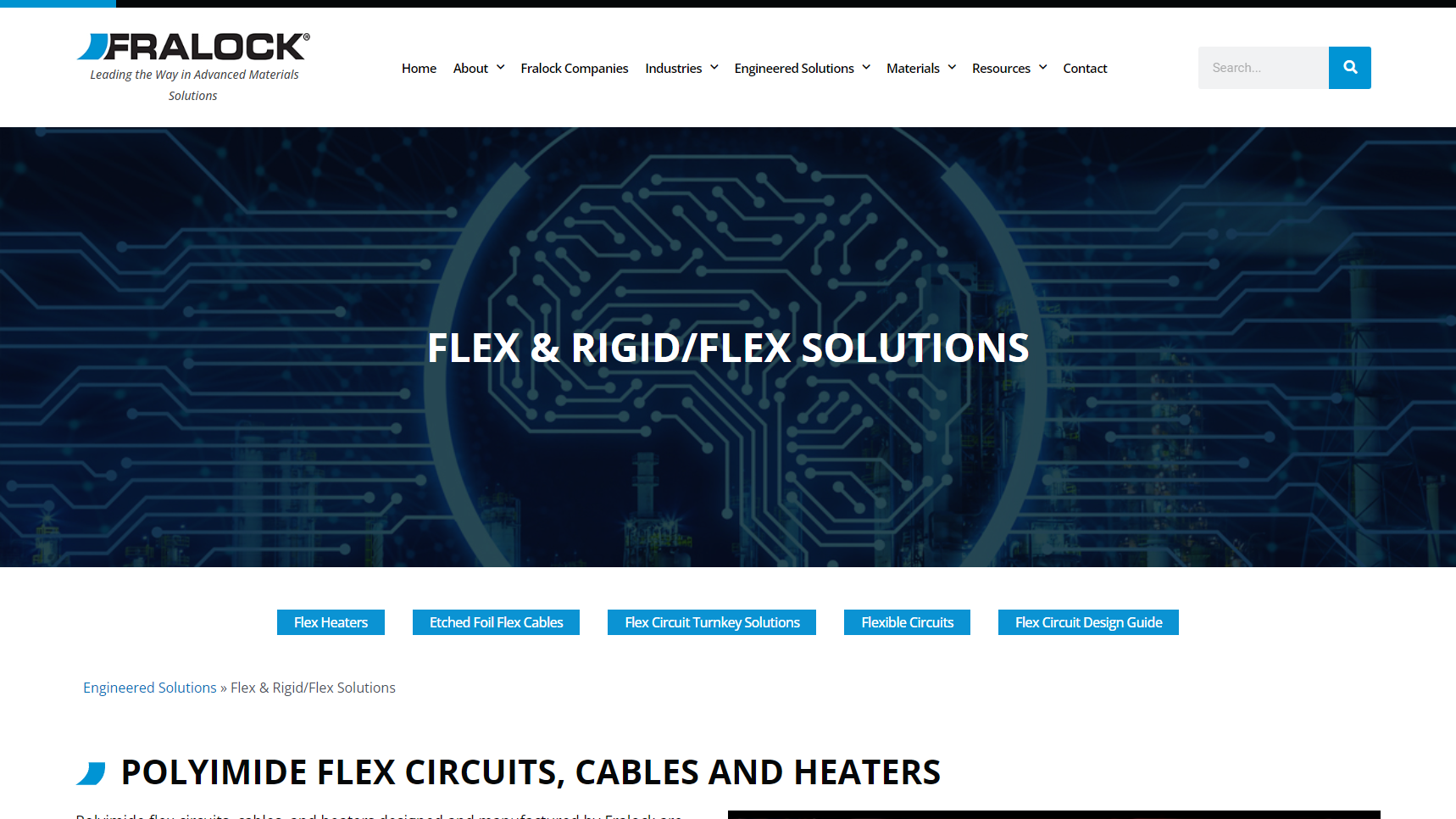 Fralock - Flex Circuit Manufacturer