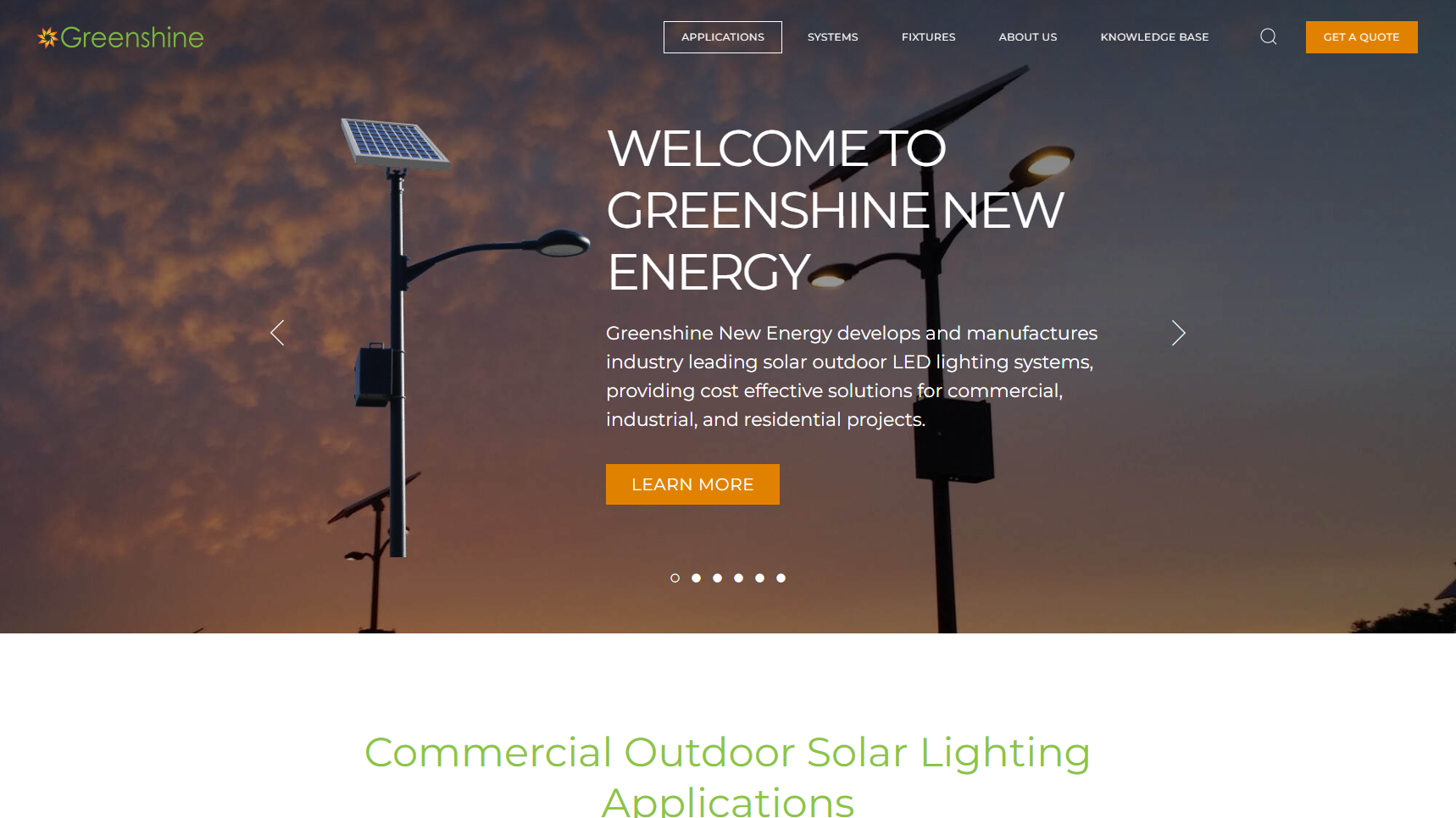 Greenshine New Energy - Solar Street Light Manufacturer