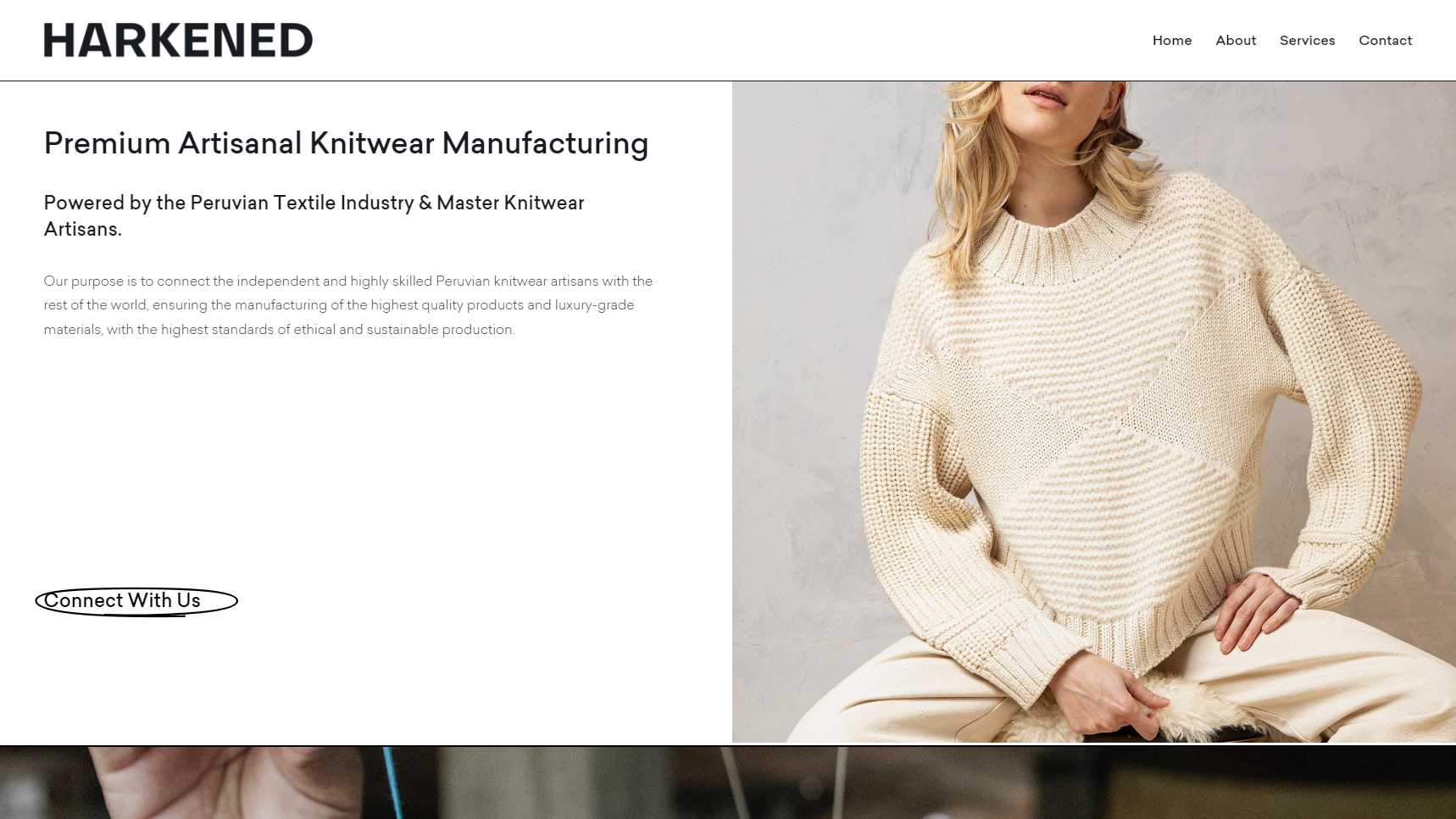 Harkened - Knitwear Manufacturer