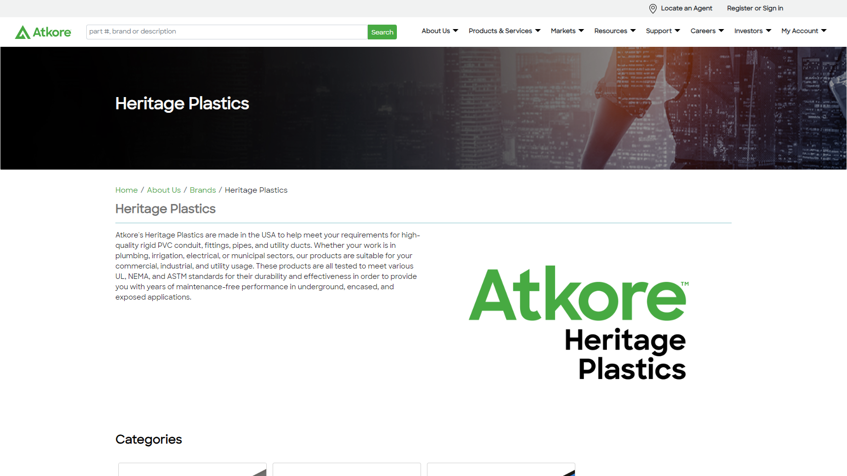 Heritage Plastics – Atkore - PVC Conduit Manufacturer