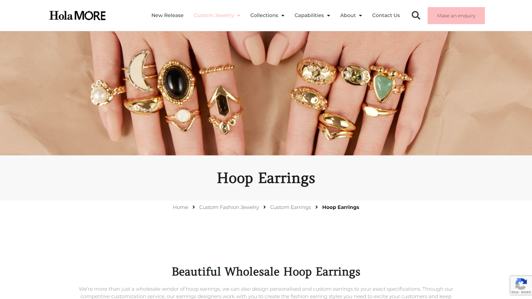 Hola More Jewelry - Earring Manufacturer