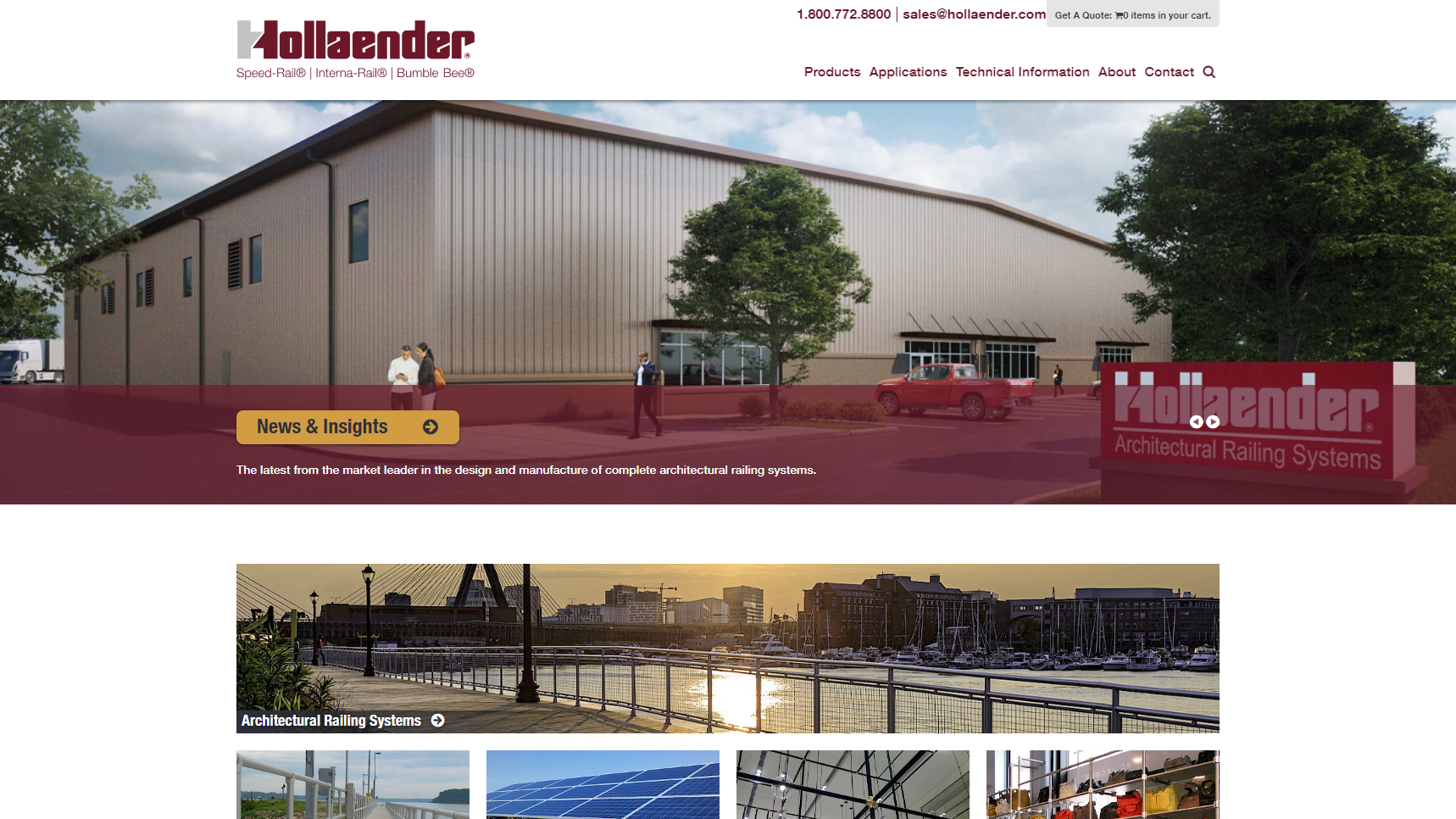 Hollaender Manufacturing Co. - Glass Railing Manufacturer