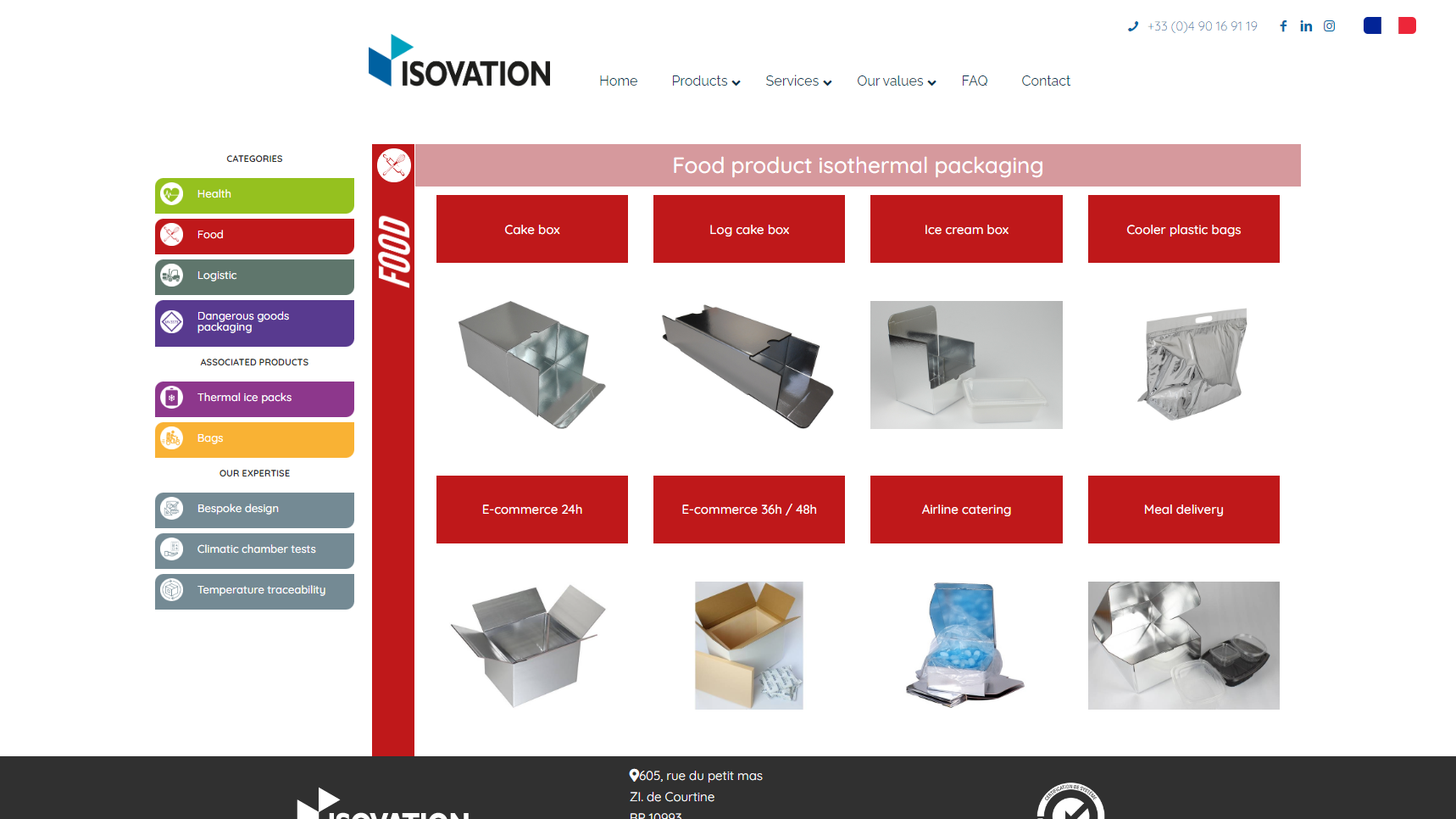 Isovation - Isothermal Catering Packaging Manufacturer