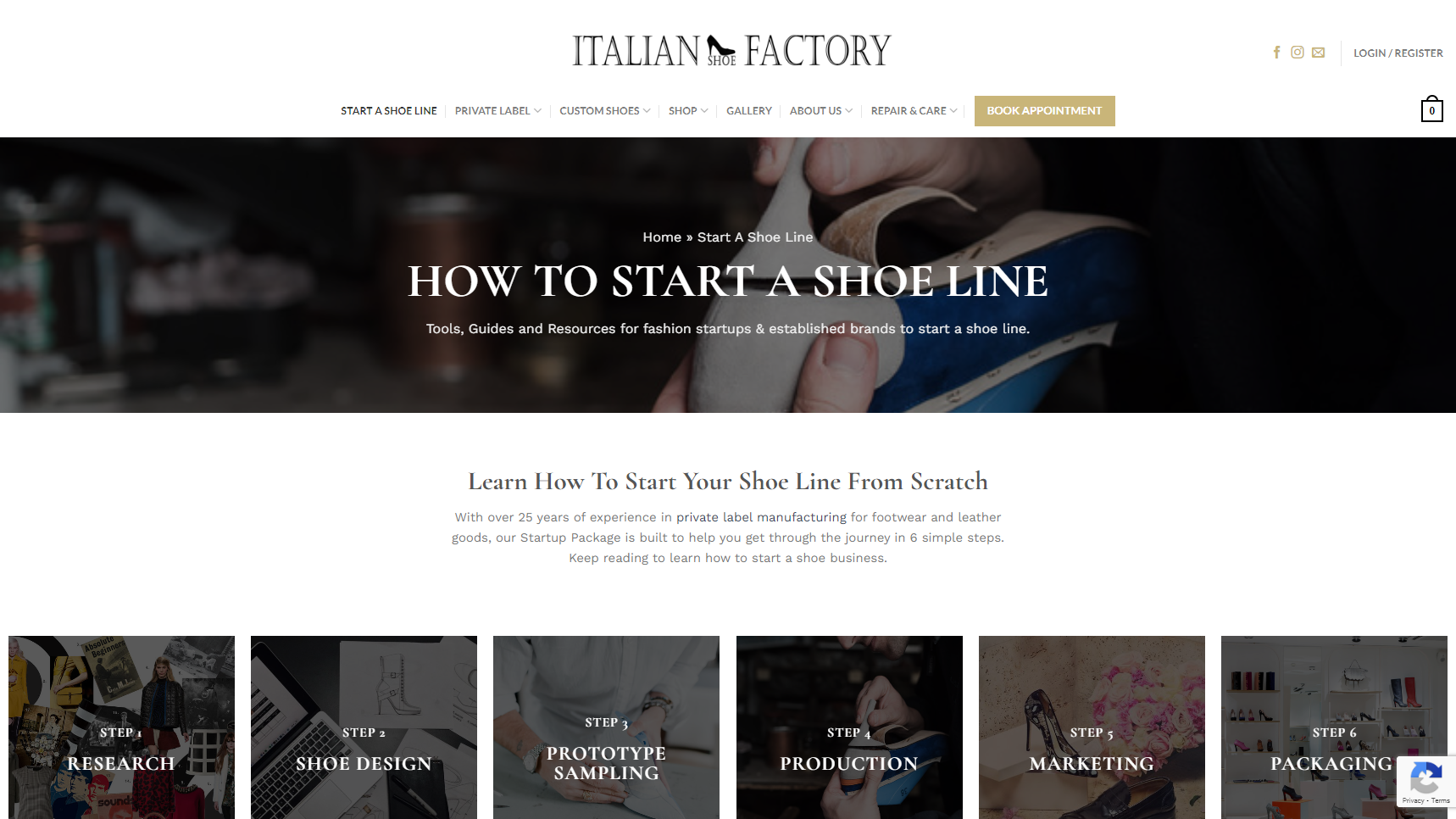 Italian Shoe Factory - Footwear Manufacturer