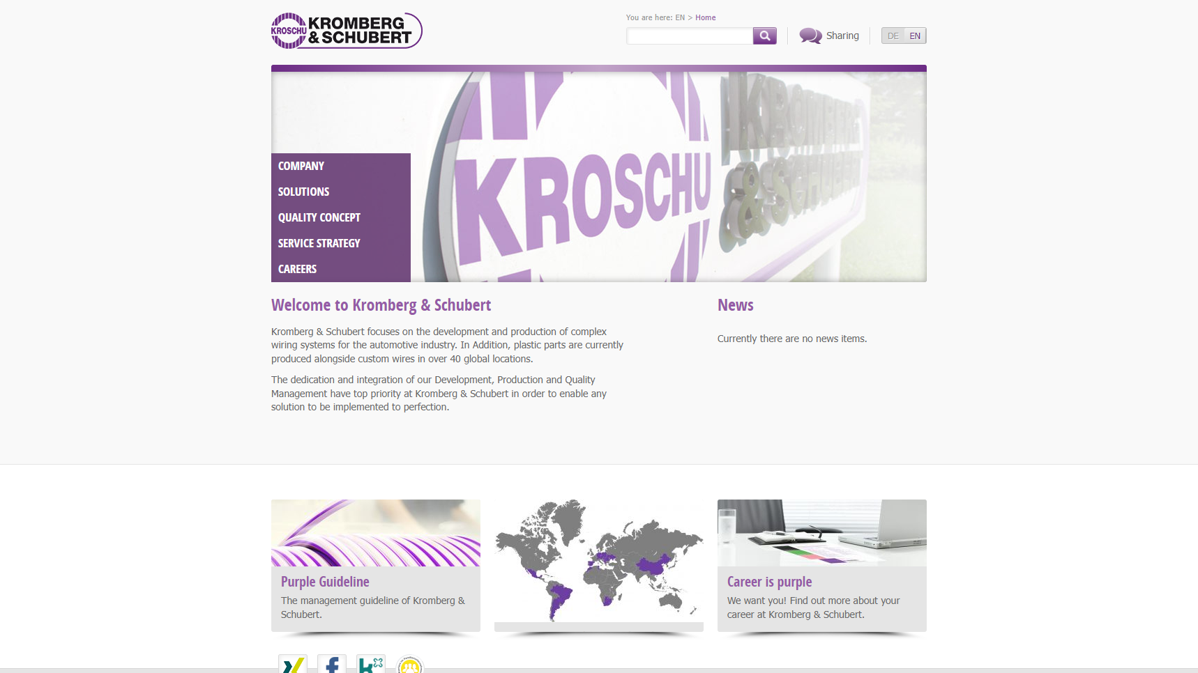 Kromberg & Schubert - Cable Harness Manufacturer