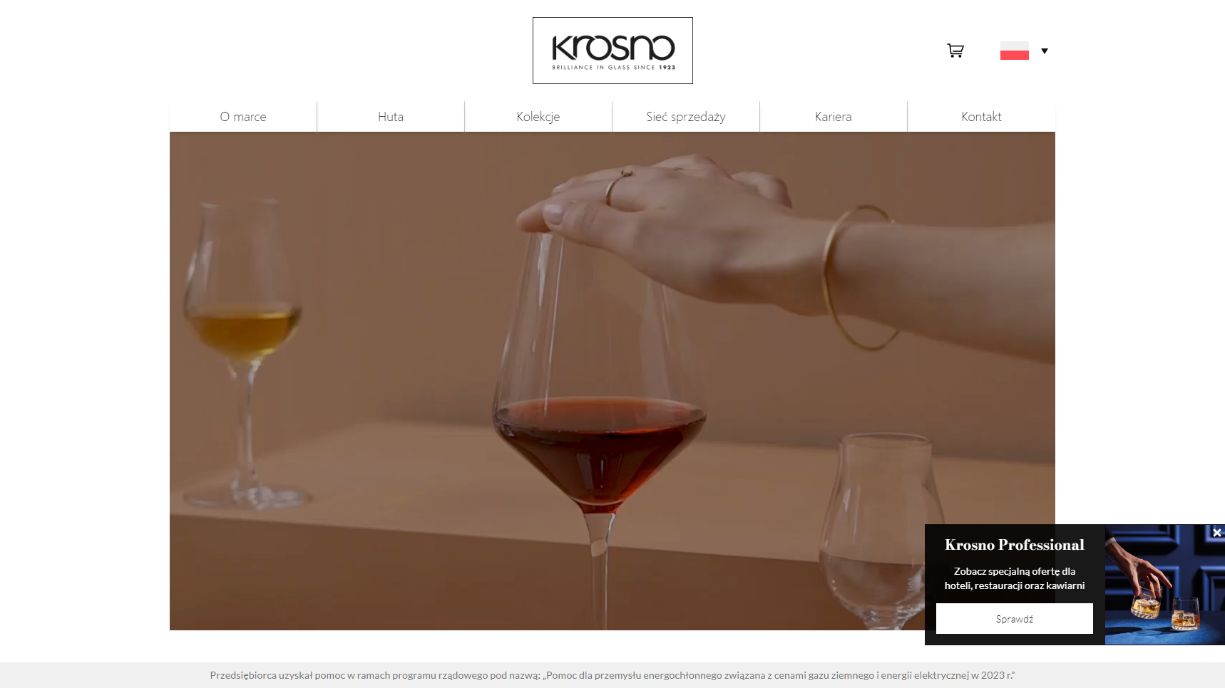 Krosno - Custom Glassware Manufacturer