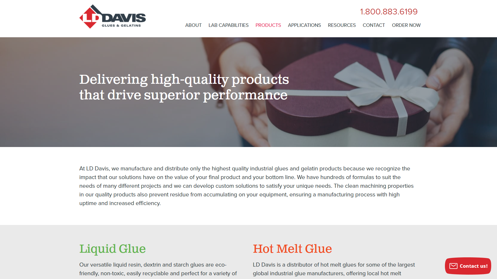 LD Davis Industries - Adhesive Glue Manufacturer LD Davis Industries - Adhesive Glue Manufacturer