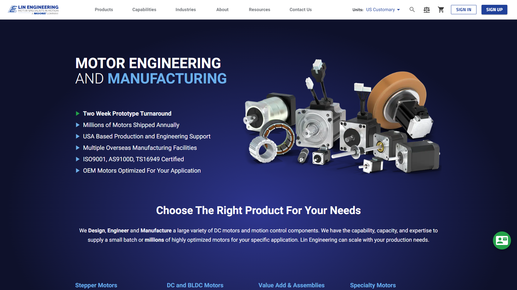 Lin Engineering, Inc. - Stepper Motor Manufacturer