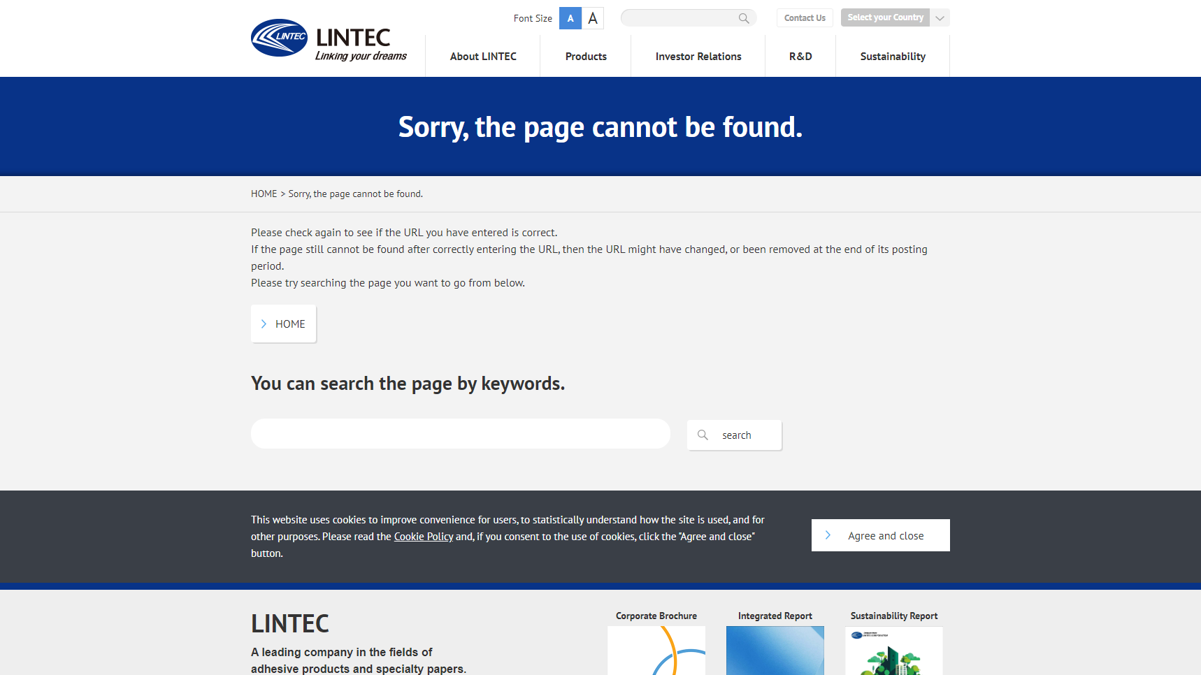 Lintec Corporation - Sticky Note Manufacturer