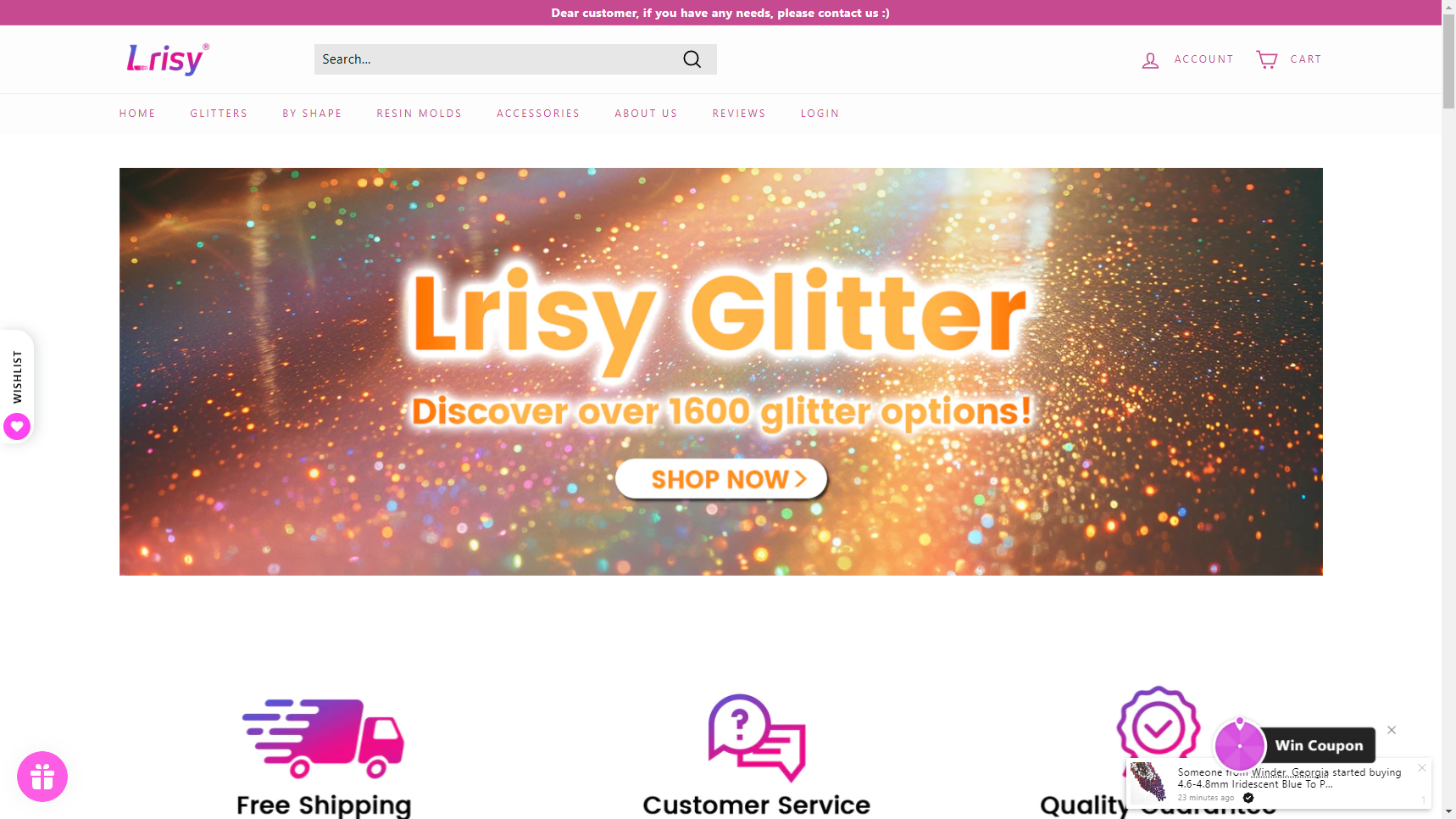 Lrisy - Glitter Manufacturer