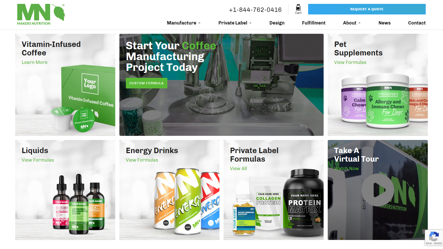 Makers Nutrition - Liquid Supplement Manufacturer