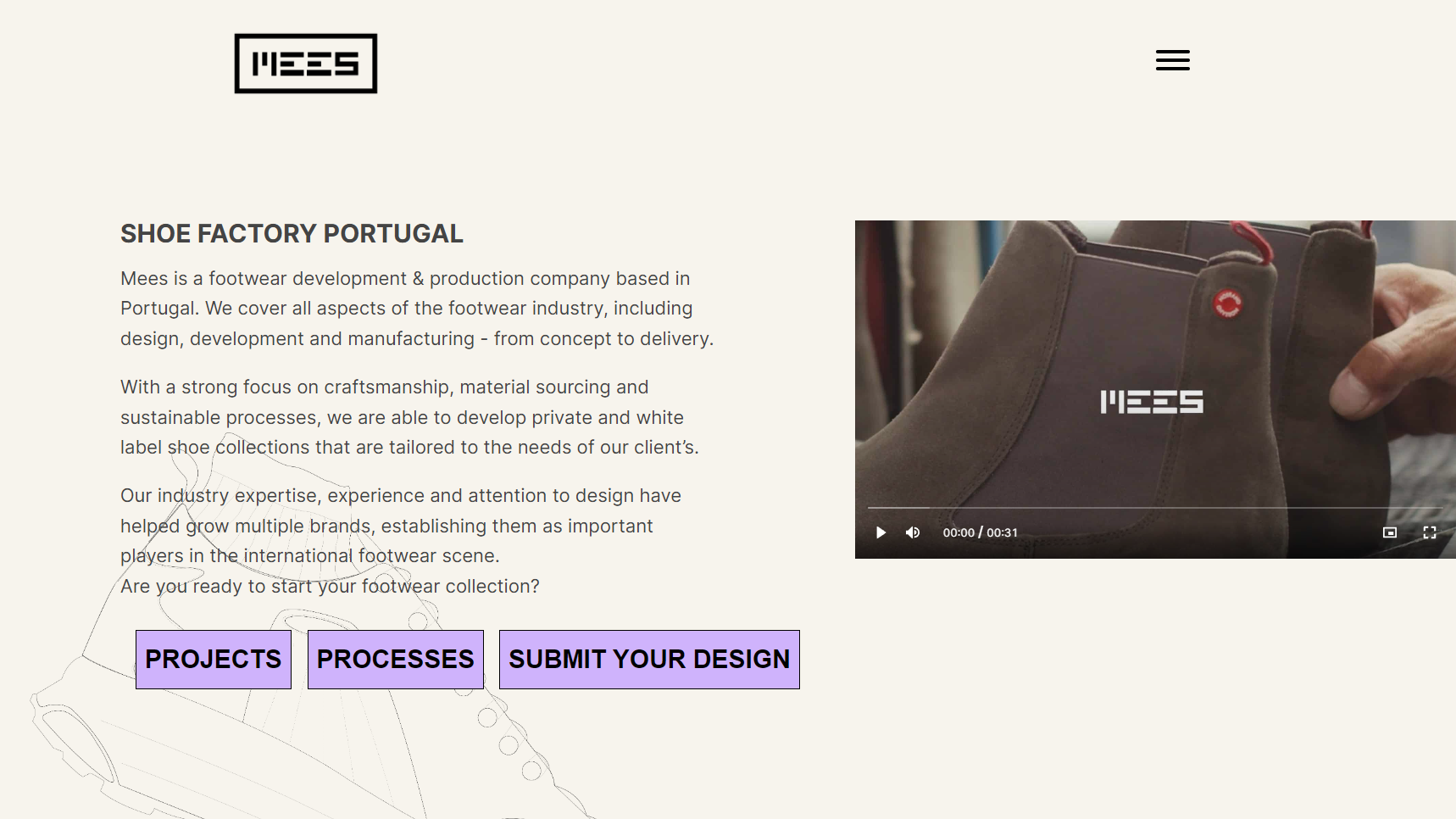 Mees Productions - Sneaker Manufacturer