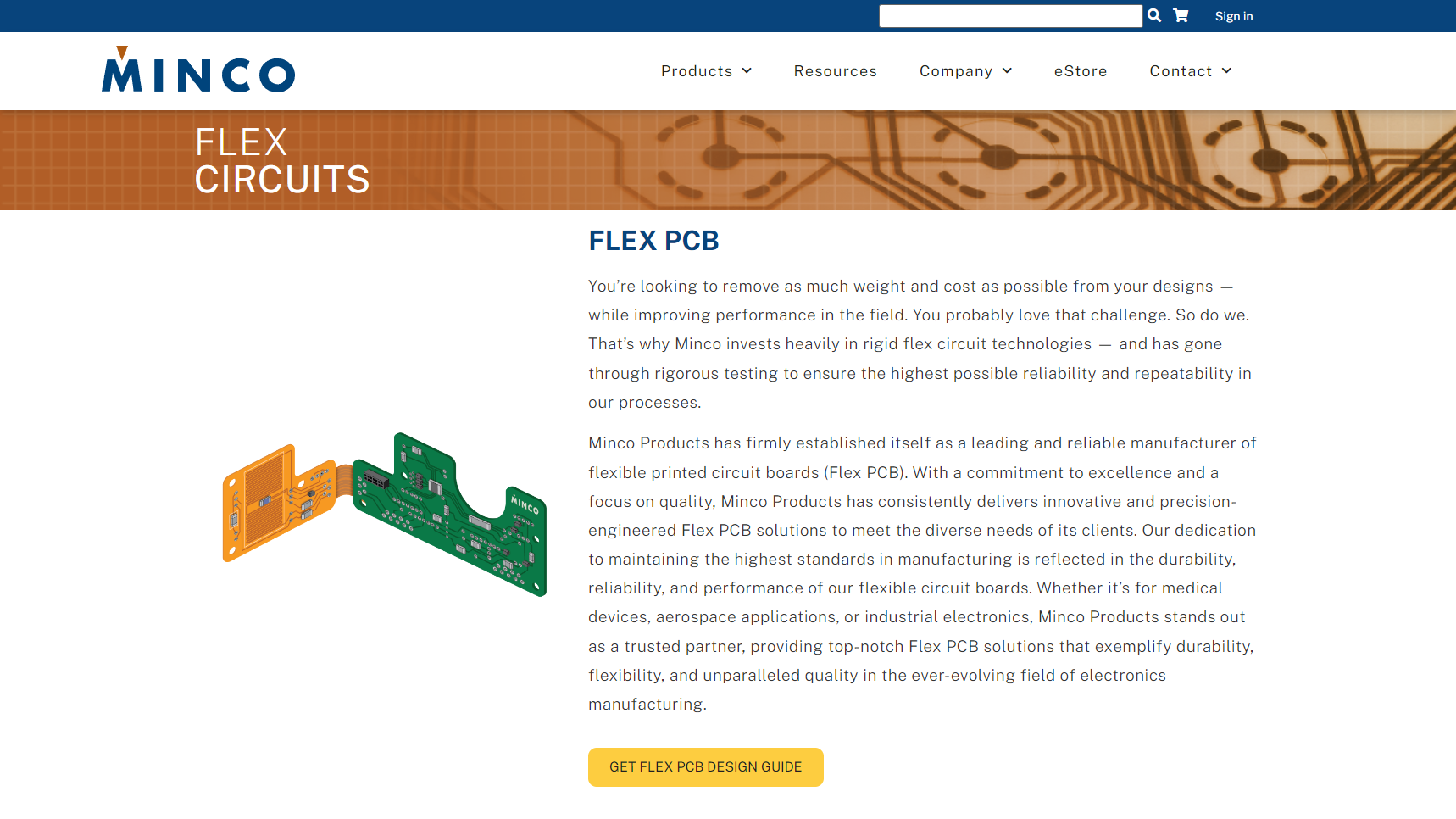 Minco - Flex Circuit Manufacturer