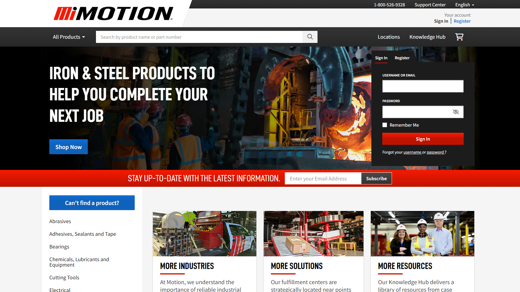 Motion Industries - Machinery Parts Manufacturer