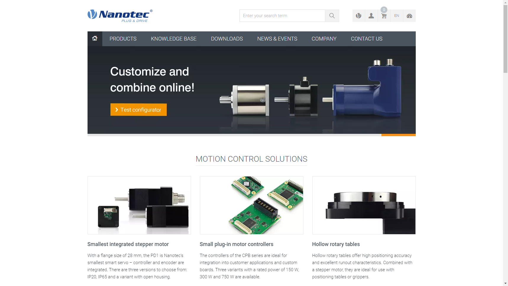 Nanotec Electronic GmbH & Co. KG - Stepper Motor Manufacturer