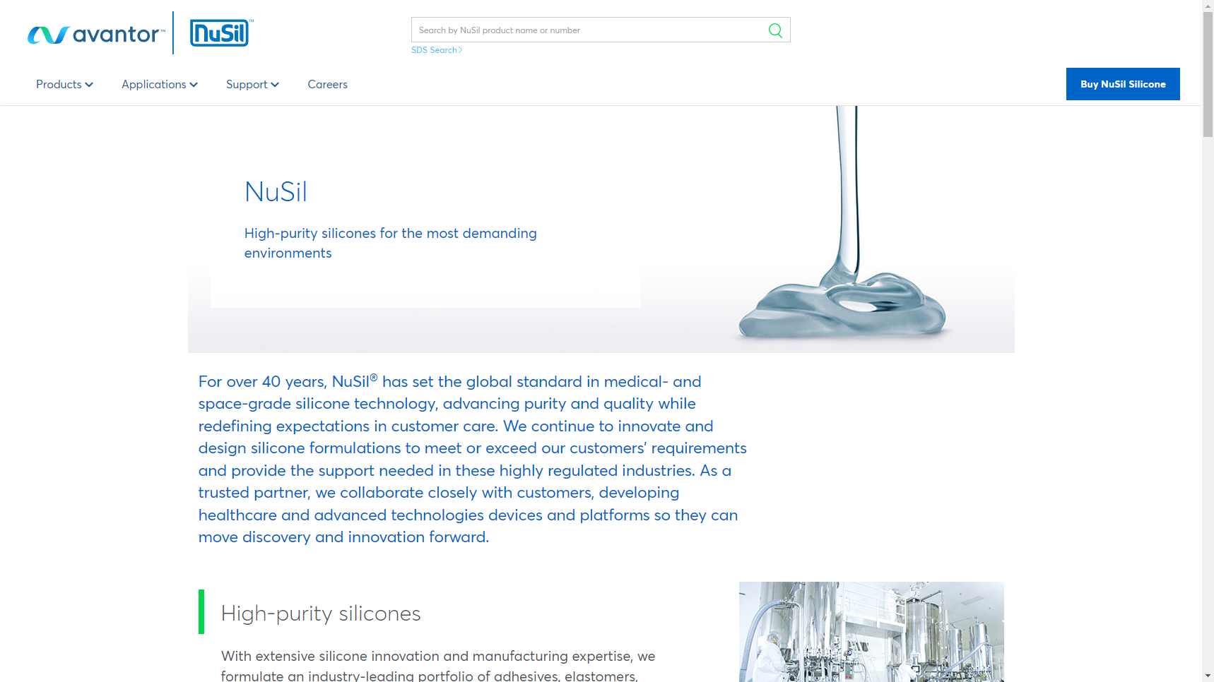 NuSil Technology LLC - Silicone Products Manufacturer