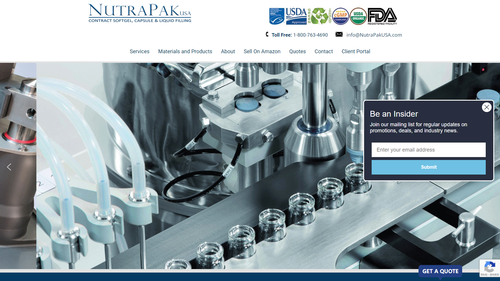 NutraPak USA - Liquid Supplement Manufacturer