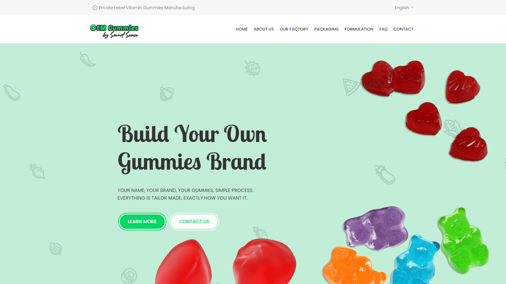 OEM-Gummies - Gummy Vitamin Manufacturer